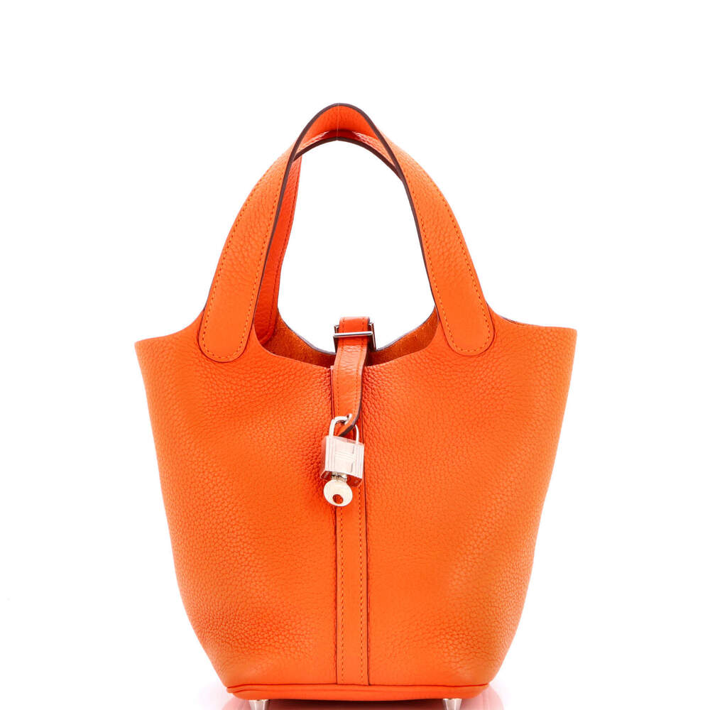 Hermes PM Picotin Lock Bag Clemence